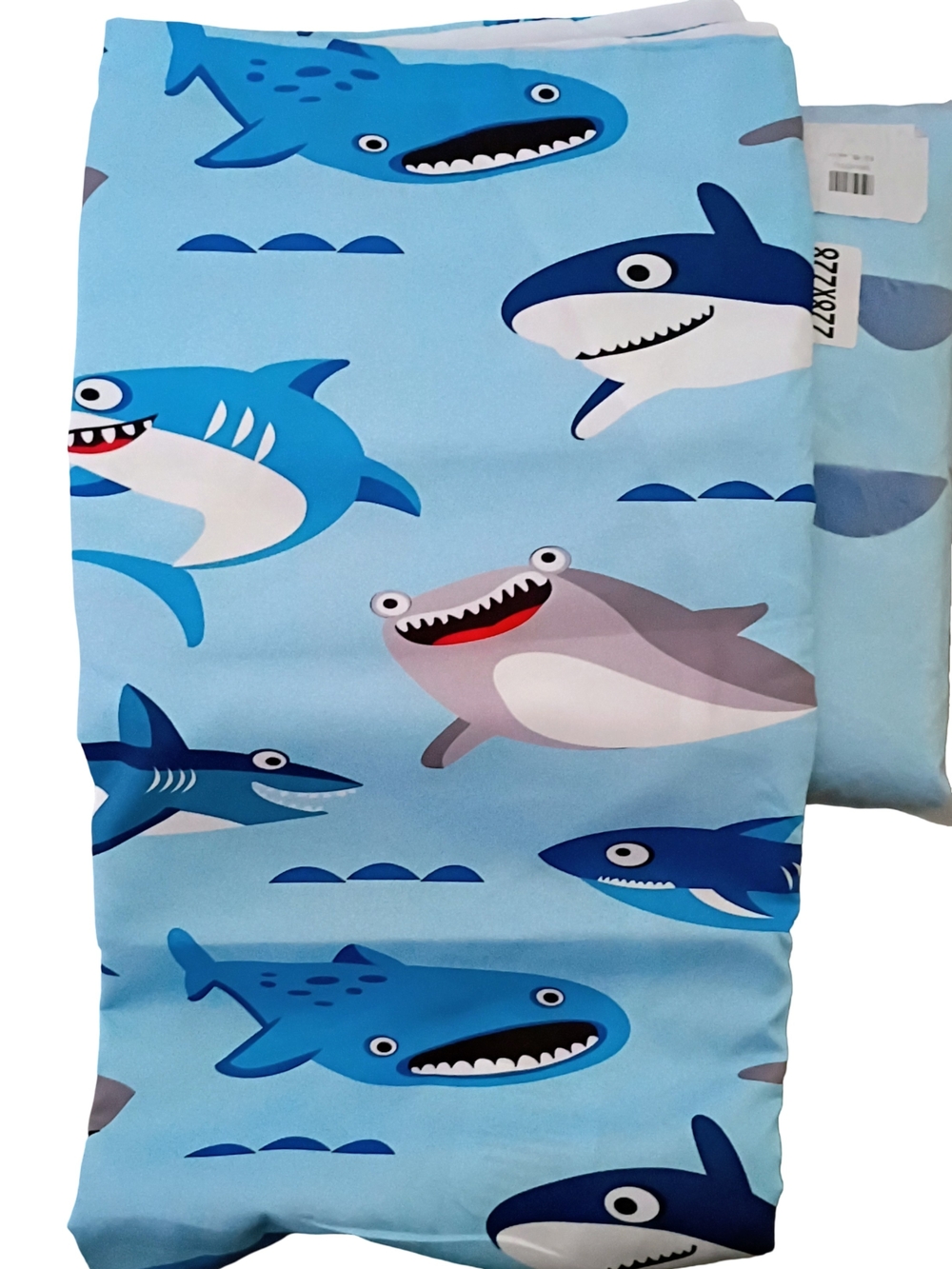 Shark Print Queen Sized Duvet Cover And Two Pillow Caes